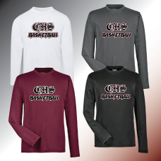 CHS Basketball Long Sleeve Tech Tee